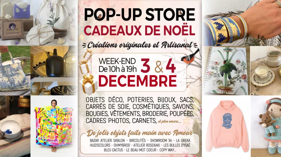 POP-UP STORE "Spécial Cadeaux de Noël" à Neodelo au Port de Nice