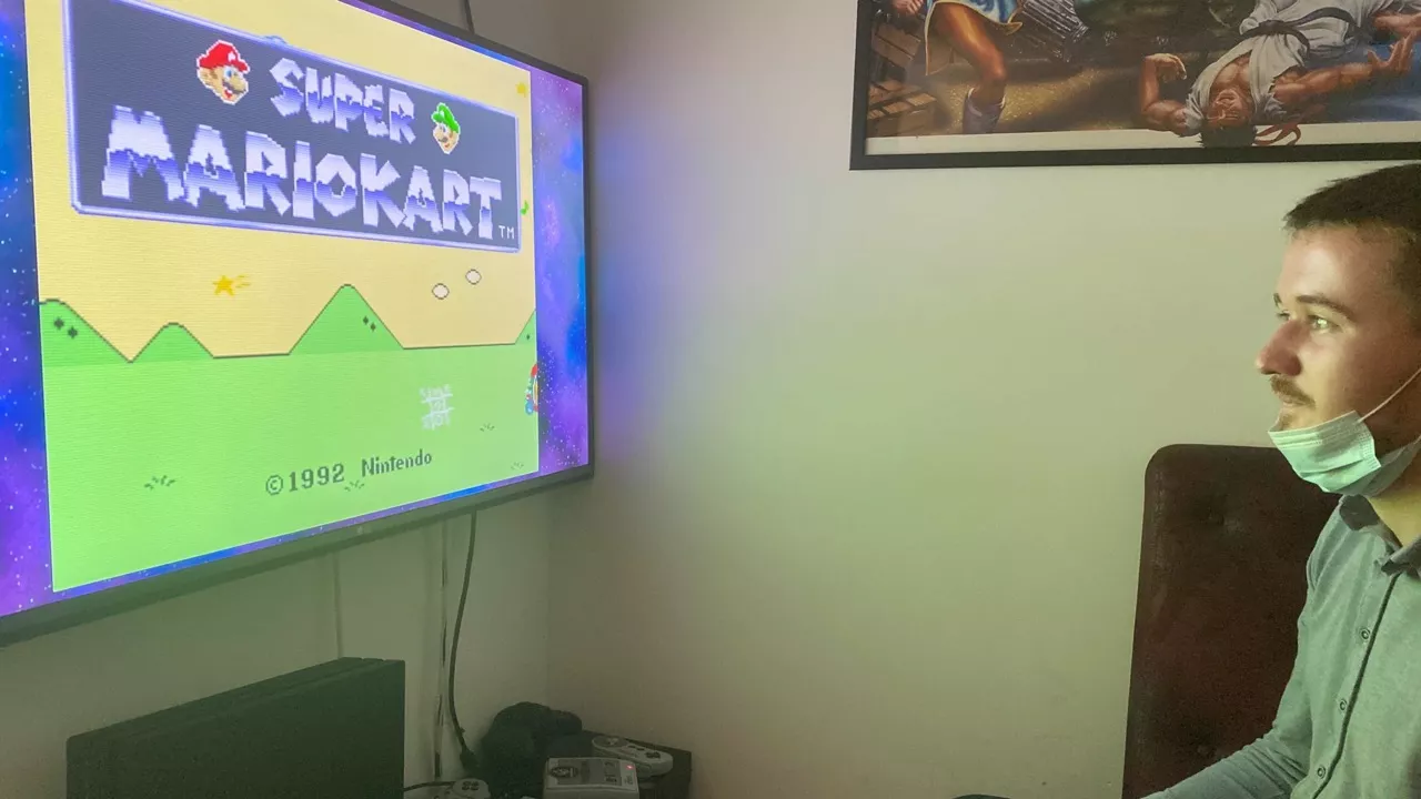 Sur la Côte d’Azur, les fans de jeux vidéo fêtent Mario