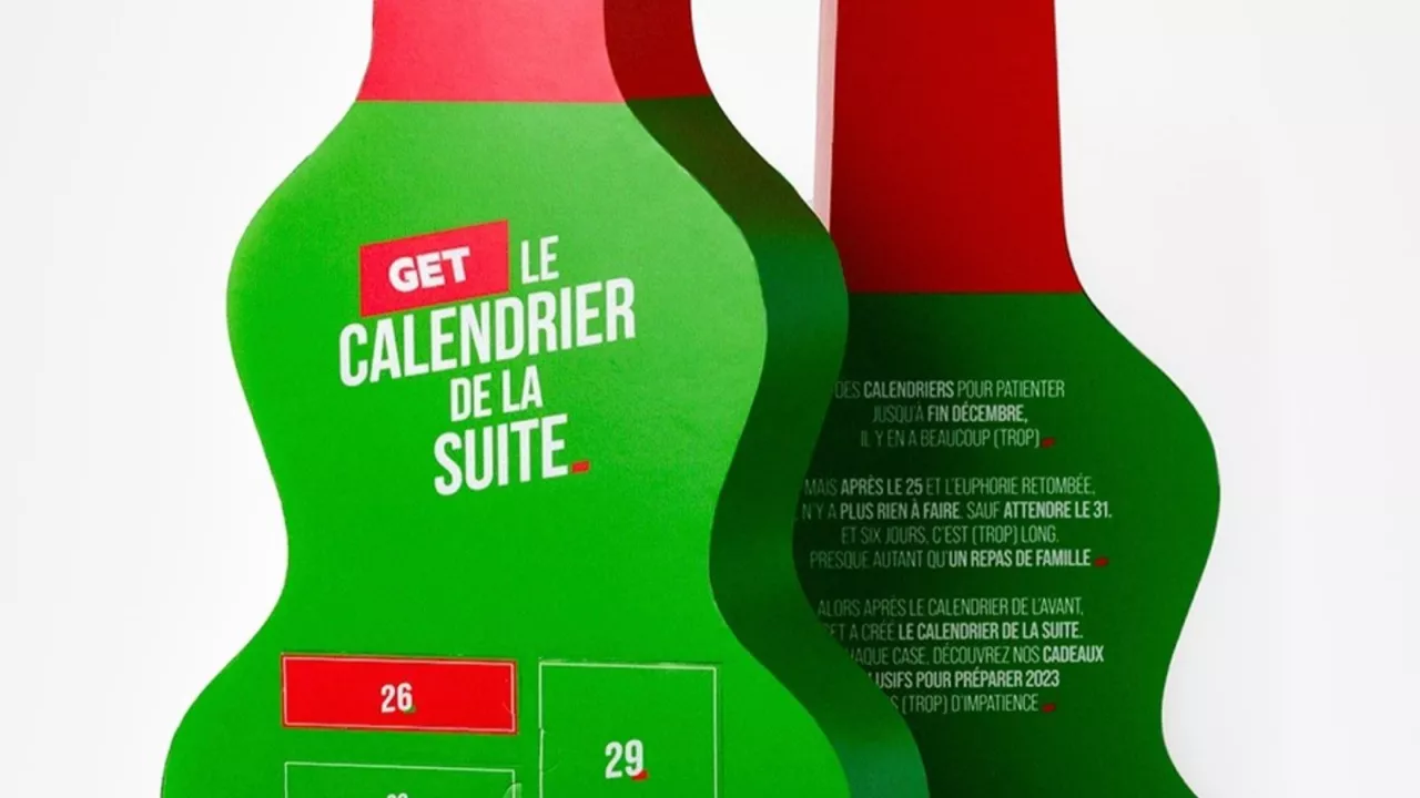 La marque de liqueur à la menthe GET propose son « Calendrier de la Suite » La marque de liqueur à la menthe GET propose son « Calendrier de la Suite »