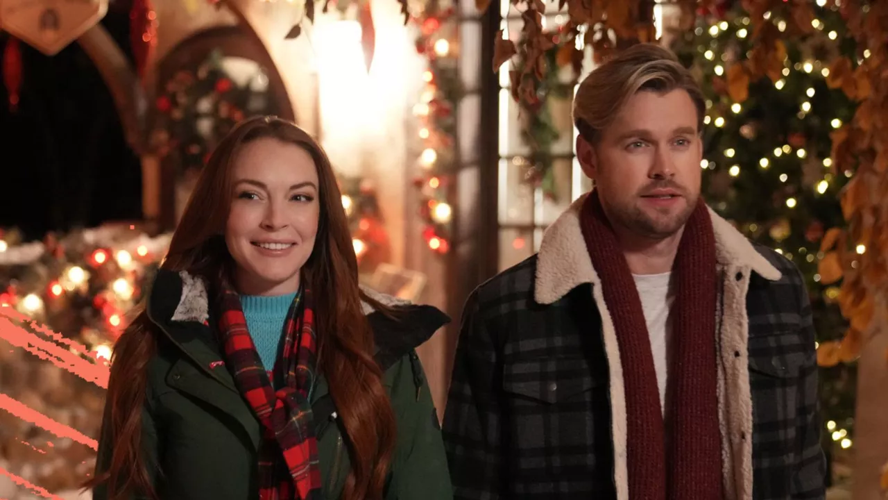 Lindsay Lohan fait son grand retour à l'écran dans un film de Noël (bande-annonce)