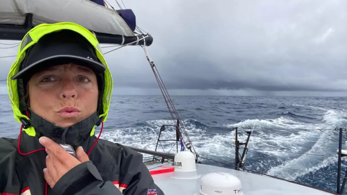 Vendée Globe : Alexia Barrier s’approche du Cap Horn