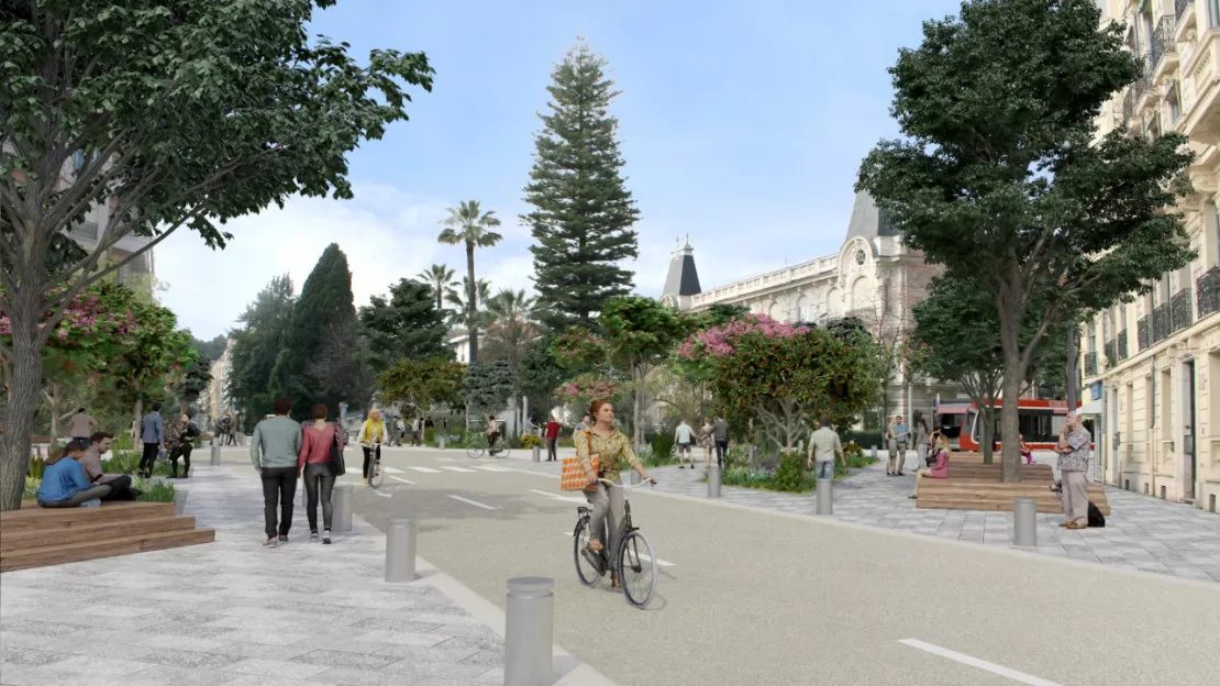 Nice : le futur du boulevard Gambetta ne convainc pas tous les cyclistes