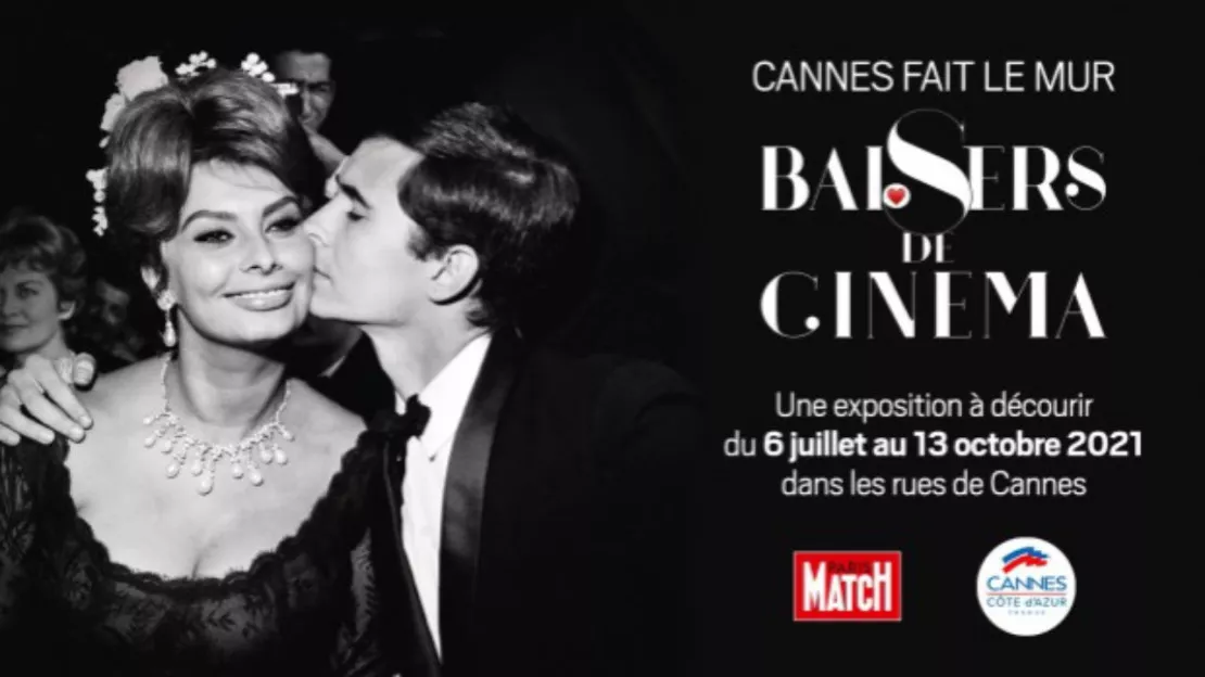 Le baiser au cinéma fait le mur à Cannes