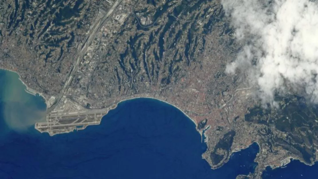 Thomas Pesquet publie une photo de Nice depuis l’espace