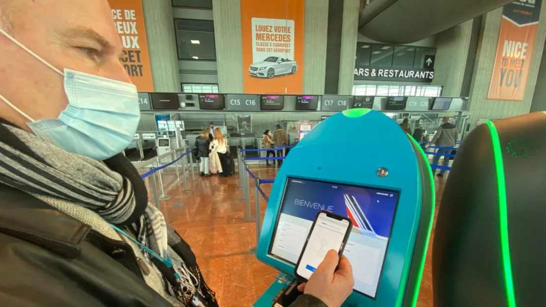 Le sans-contact arrive à l'aéroport de Nice Côte-d'Azur