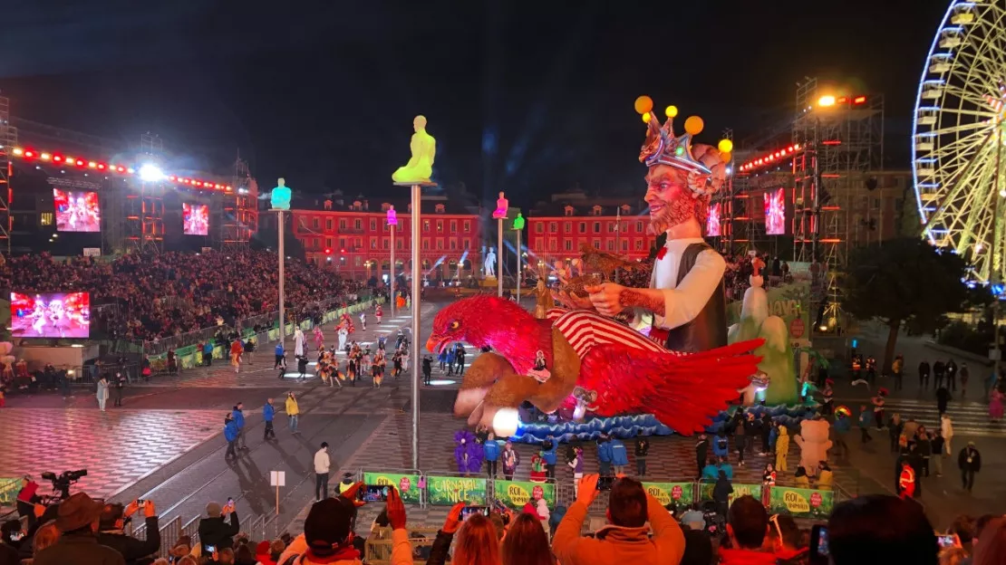 Carnaval de Nice : les spectateurs présents au rendez-vous