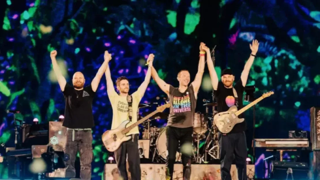 Coldplay : leur tournée devient la plus rentable de l'histoire de la musique