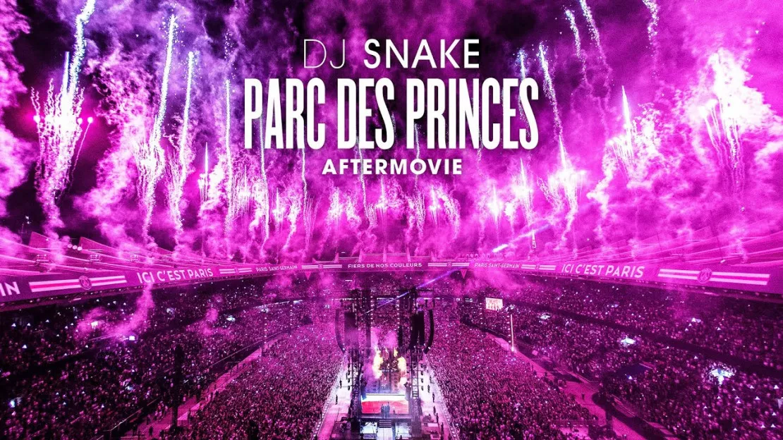DJ Snake partage les images de son concert au Parc des Princes !