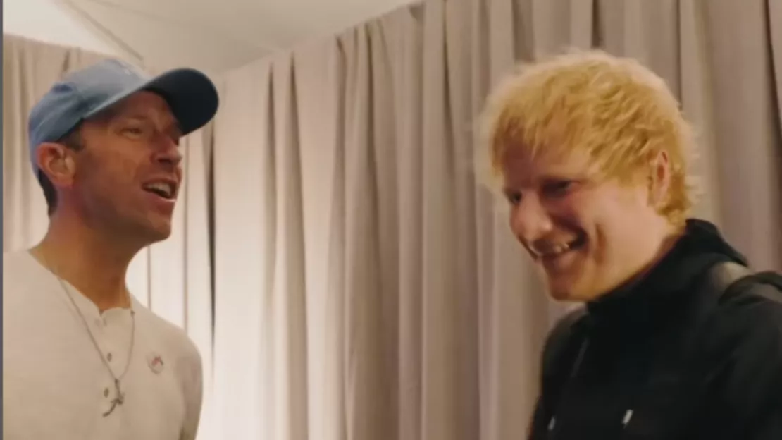 Ed Sheeran et Chris Martin (Coldplay) ensemble sur scène !