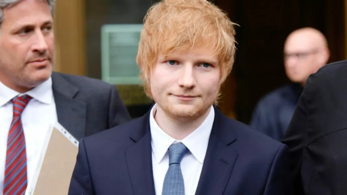 Ed Sheeran sort sa guitare en plein procès