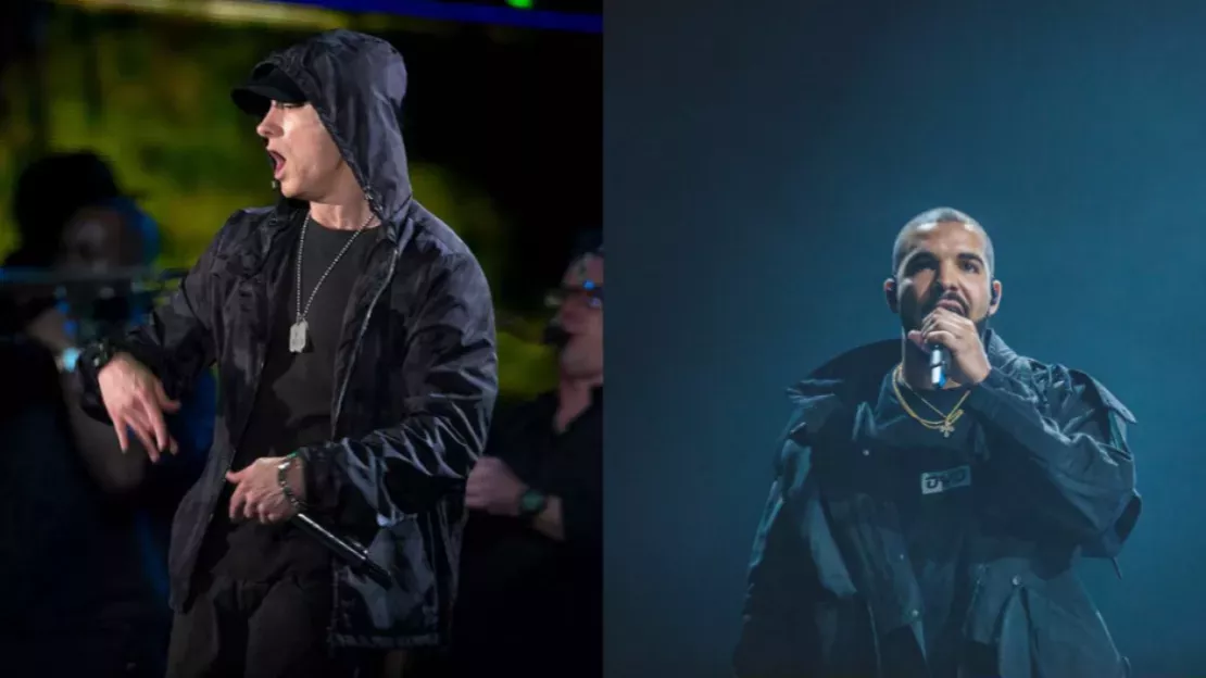 Eminem surpasse Drake