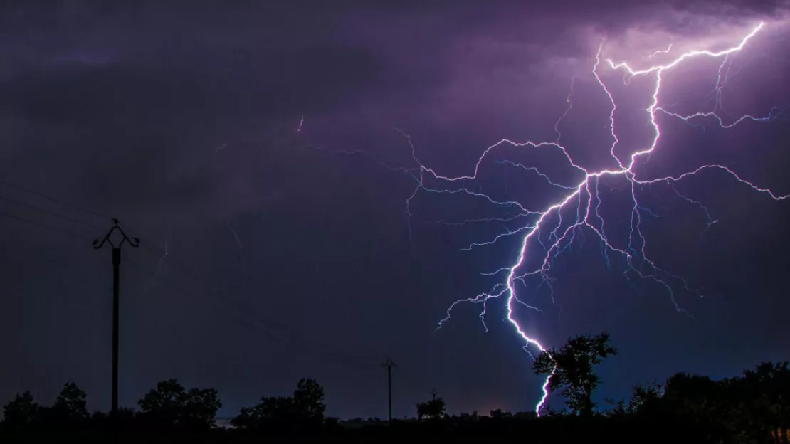 Fin de la vigilance orange orages dans le Var et les Alpes-Maritimes