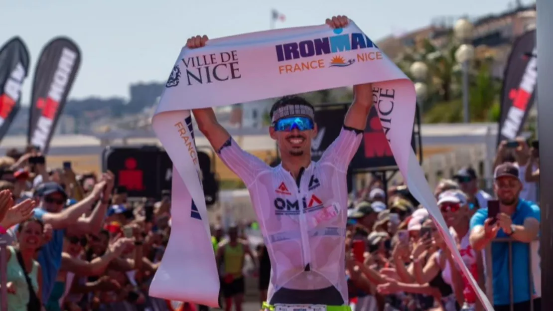 Ironman : Clément Mignon en tête sur la Promenade des Anglais !