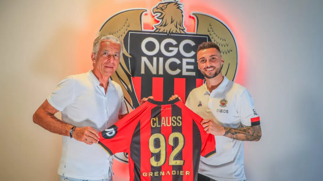 Jonathan Clauss quitte Marseille pour Nice