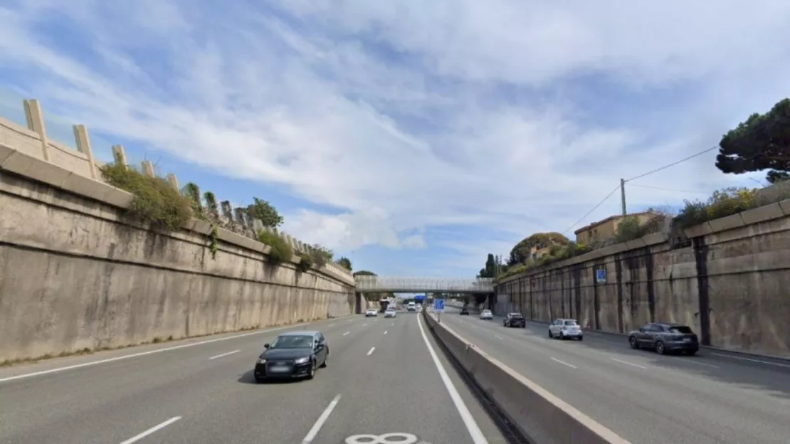 L'autoroute A8 limitée à 70 km/h près de Nice pour plusieurs années