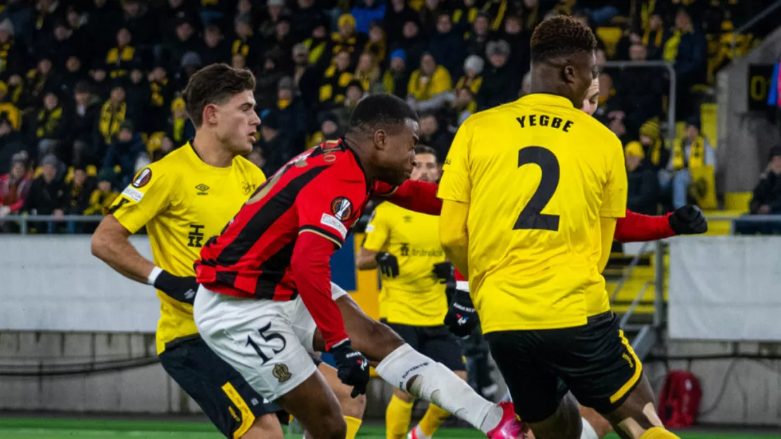 L’OGC Nice éliminé de la Ligue Europa après sa défaite contre Elfsborg