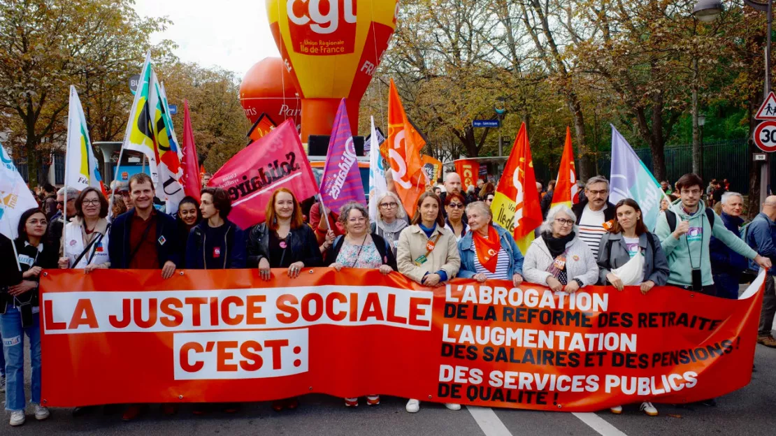 Les retraités manifestent pour demander une revalorisation de leurs pensions