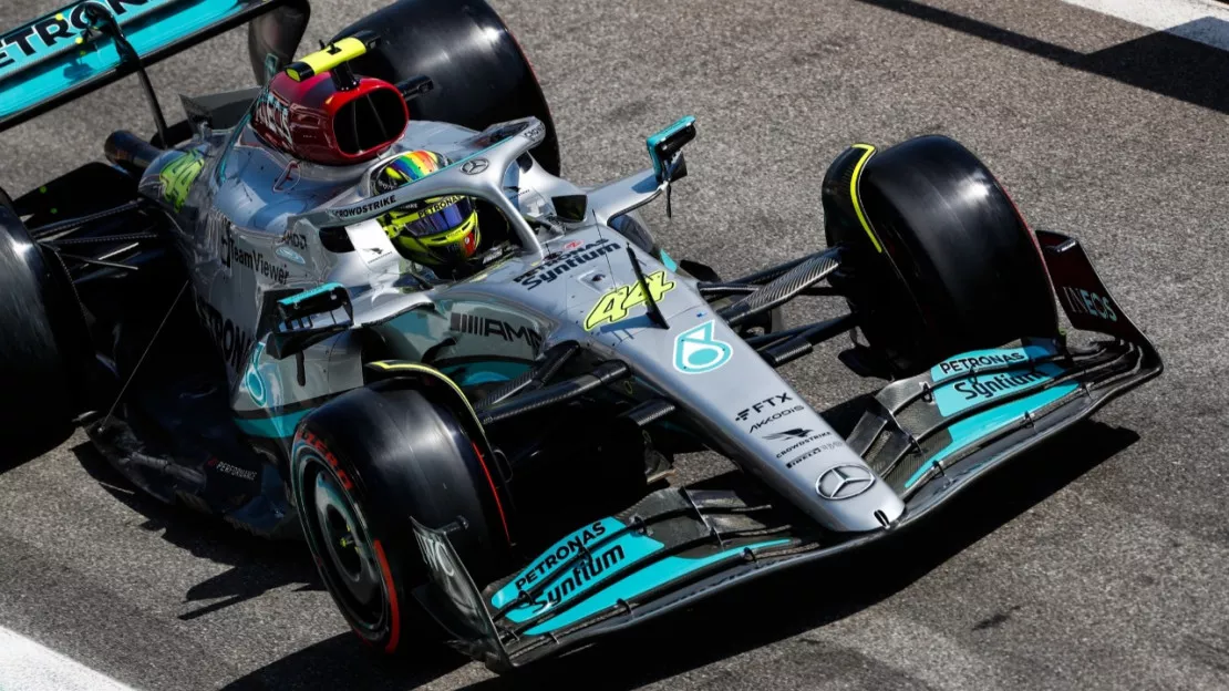 Lewis Hamilton pas très à l'aise sur les routes azuréennes
