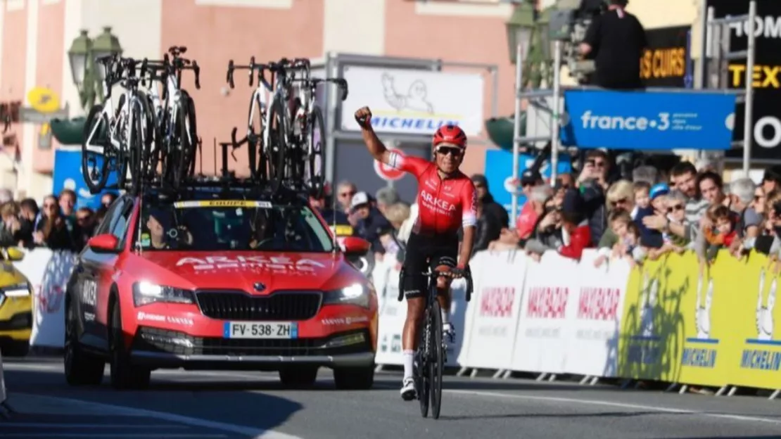 Nairo Quintana vainqueur du Tour des Alpes-Maritimes et du Var