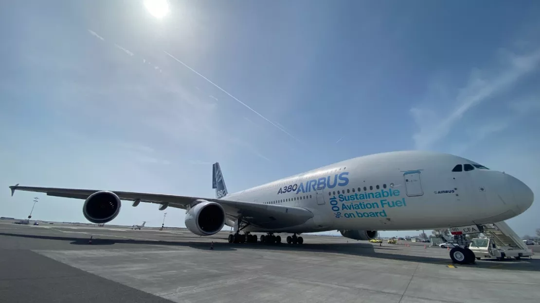 Nice : de l'huile de friture et de nouvelles trajectoires pour l'A380