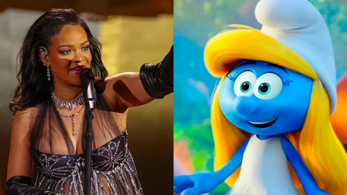 Rihanna va chanter pour les "Schtroumpfs" !