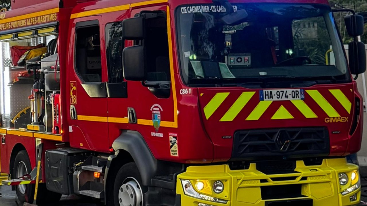 Feu de remorque sur l’A8 : circulation perturbée ce matin à Nice