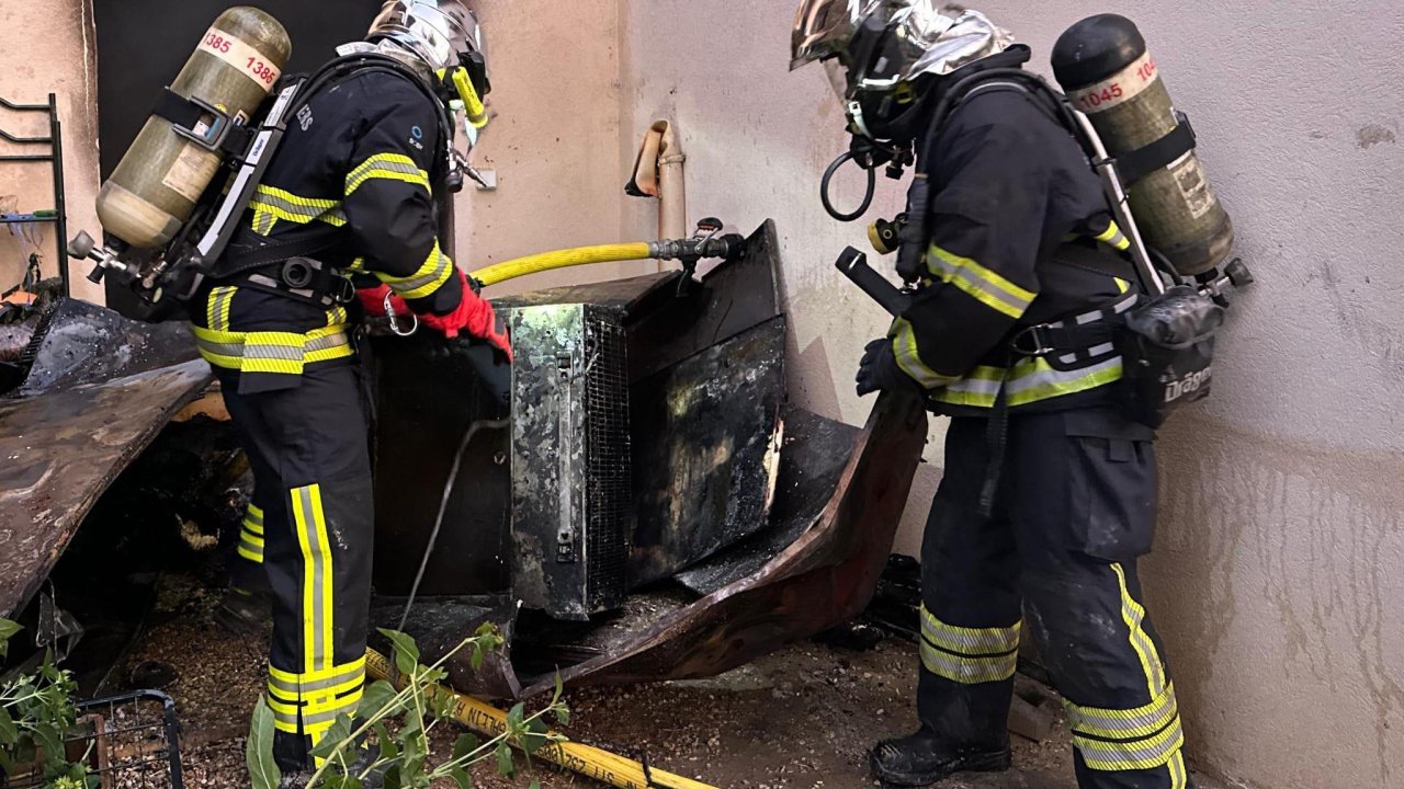 Incendie à Vence : une femme secourue par les pompiers au petit matin