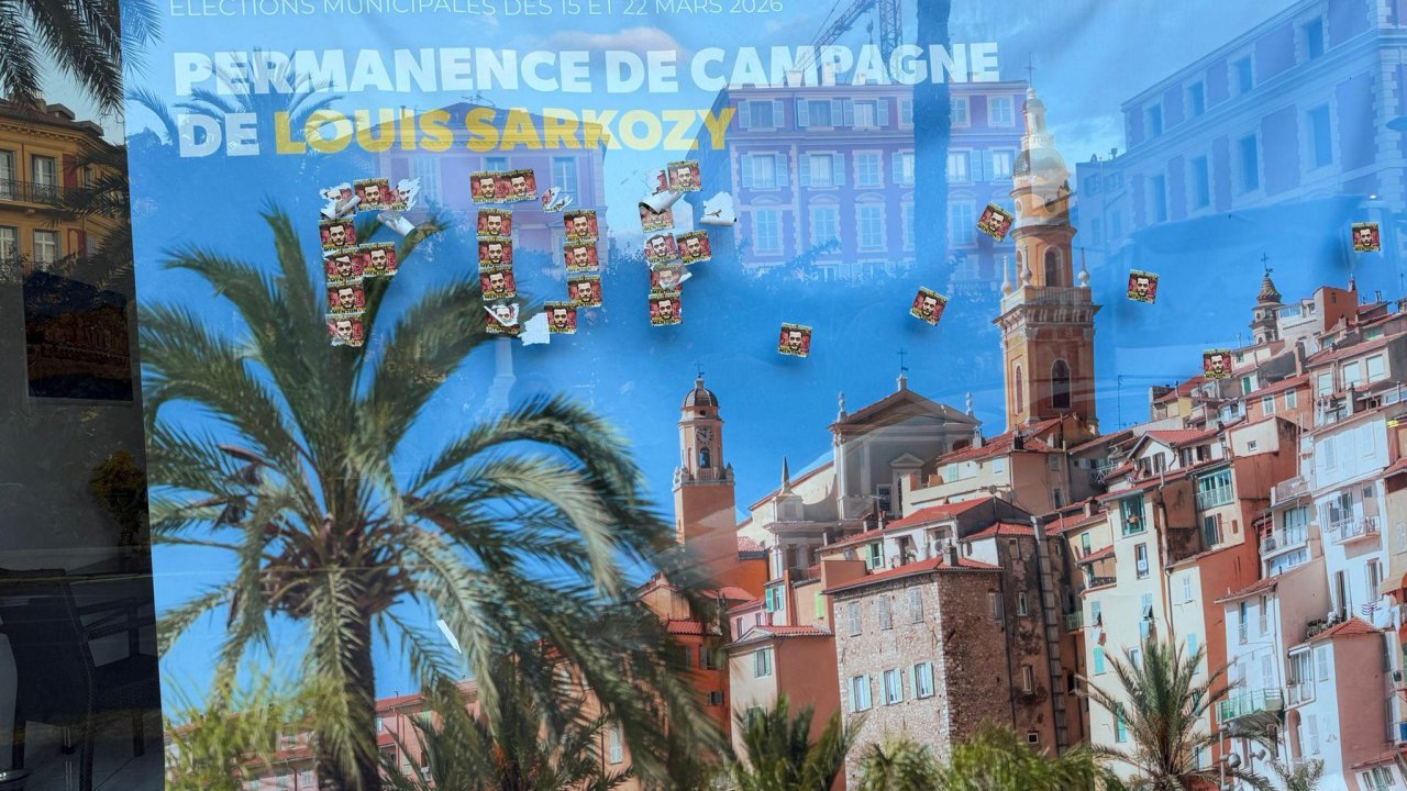 Menton : la permanence de Louis Sarkozy de nouveau vandalisée en pleine campagne municipale Menton : la permanence de Louis Sarkozy de nouveau vandalisée en pleine campagne municipale