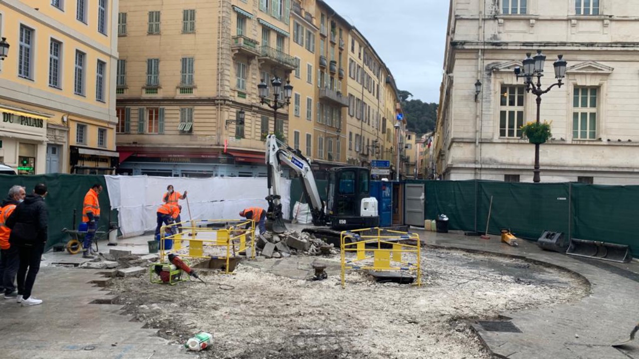 Les commerçants niçois ne regrettent pas la fontaine Les commerçants niçois ne regrettent pas la fontaine