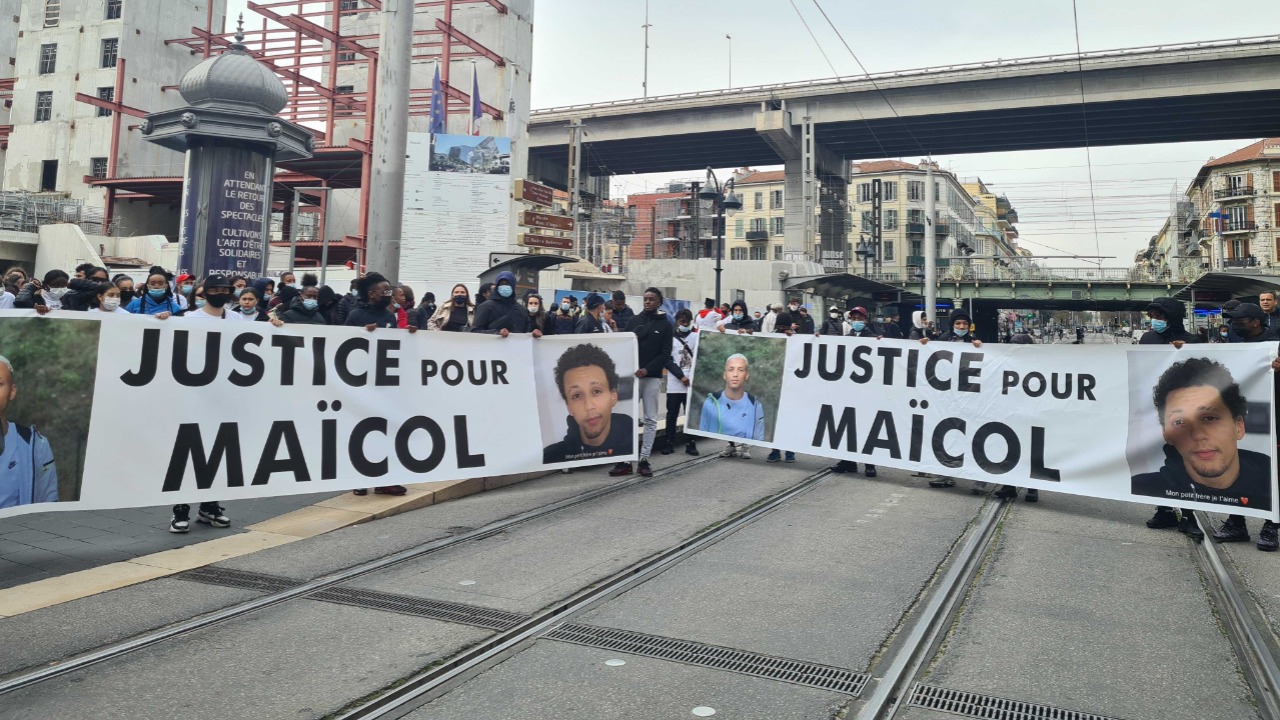 Nice : ils réclament justice pour Maïcol Nice : ils réclament justice pour Maïcol