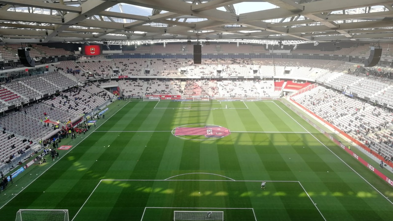 L'équipe de France à l'Allianz Riviera le 2 juin L'équipe de France à l'Allianz Riviera le 2 juin