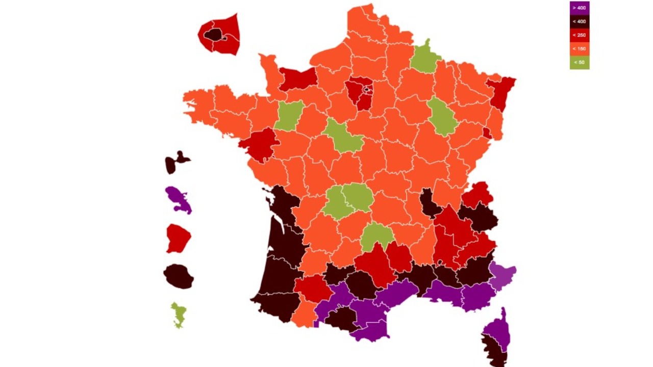Les Alpes-Maritimes vice-championnes de France du taux d'incidence
