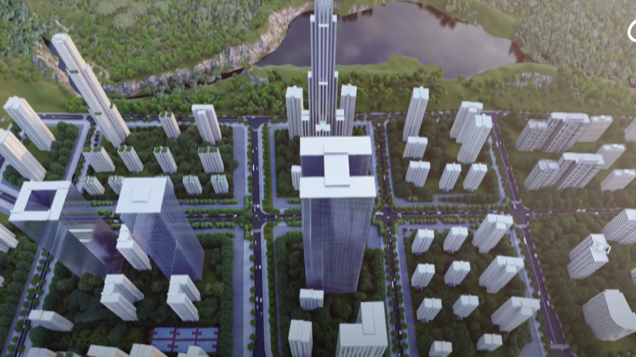 Insolite - Un immeuble de 10 &eacute;tages construit en 28 heure et 45 minutes ! (vid&eacute;o)