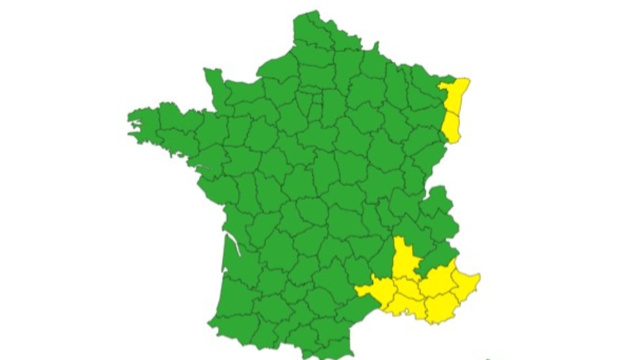 Nice en vigilance jaune &agrave; la canicule