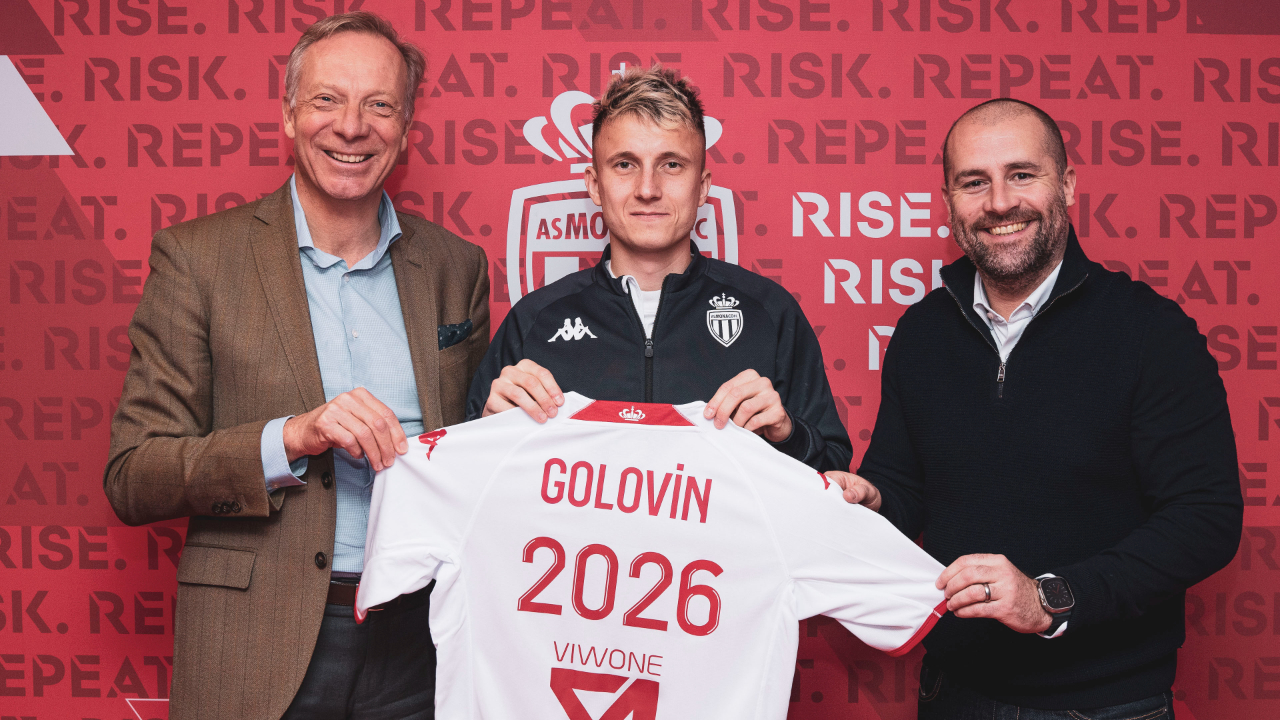 Aleksandr Golovin prolonge &agrave; l'AS Monaco