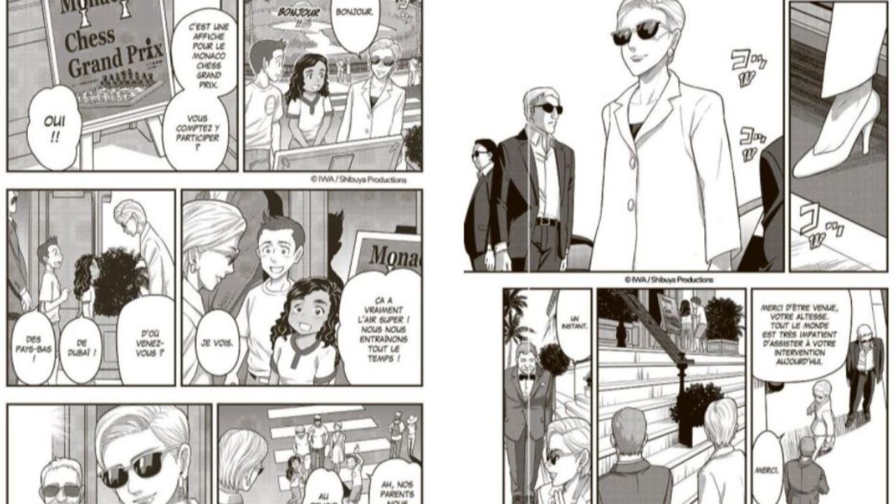 Charlène de Monaco de retour... en manga