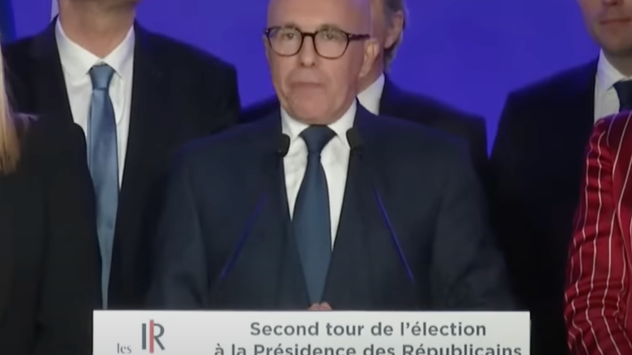 Eric Ciotti &eacute;lu pr&eacute;sident des R&eacute;publicains