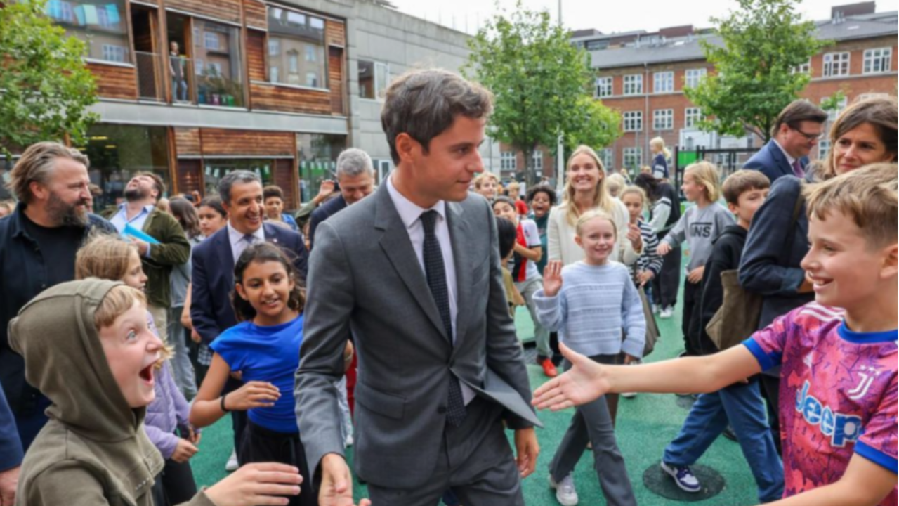 Gabriel Attal présente son projet d'internats à Nice