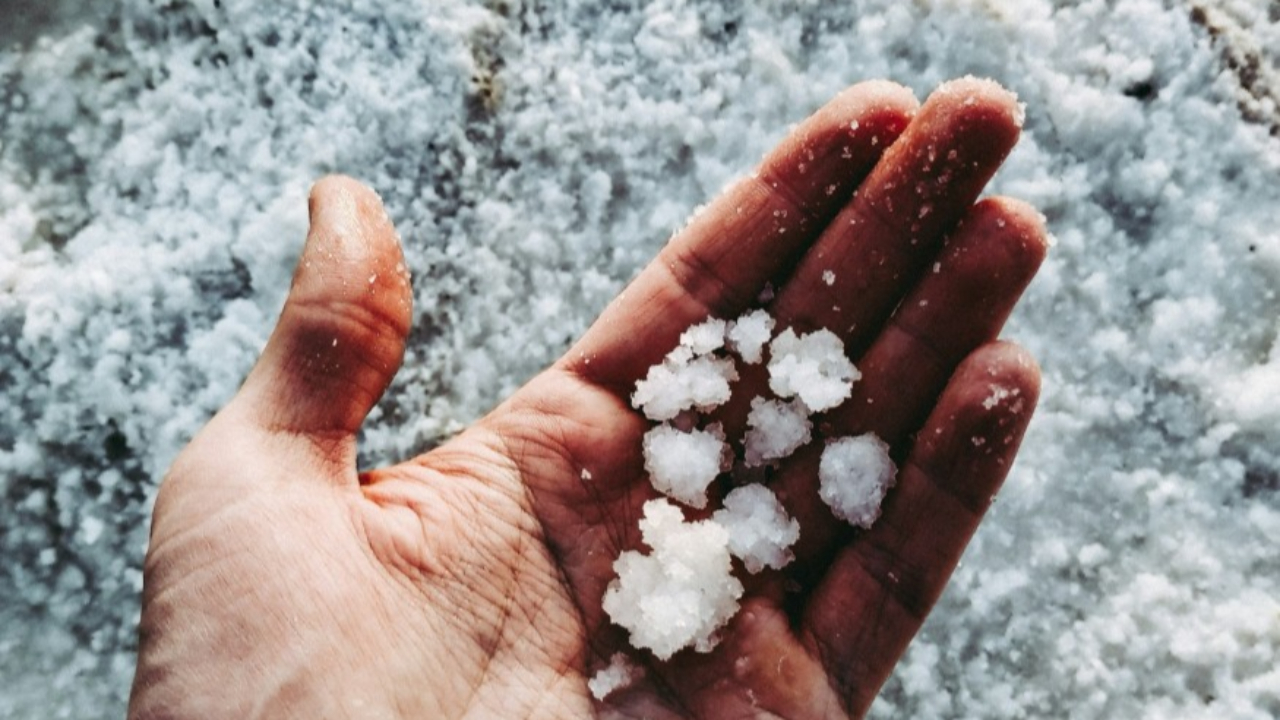 Grêle : des intempéries sur la Côte d'Azur Grêle : des intempéries sur la Côte d'Azur