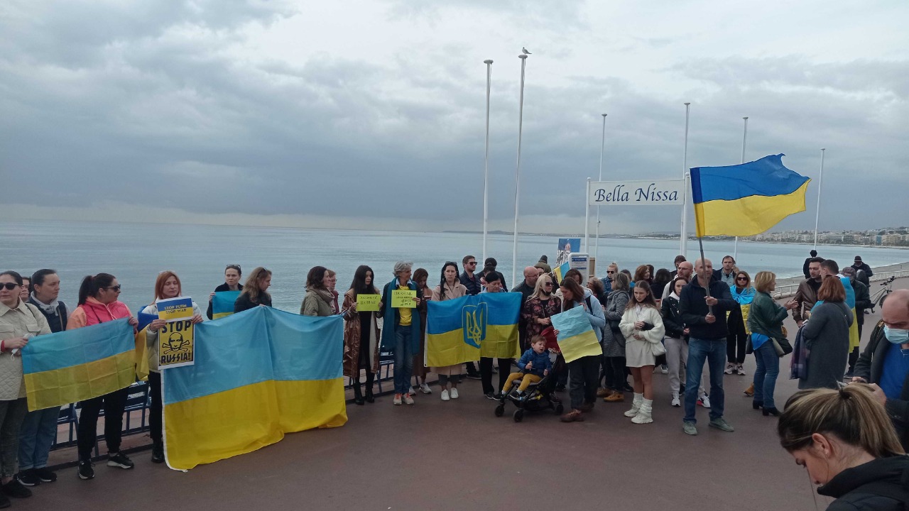 La Côte d'Azur se mobilise pour l'Ukraine La Côte d'Azur se mobilise pour l'Ukraine