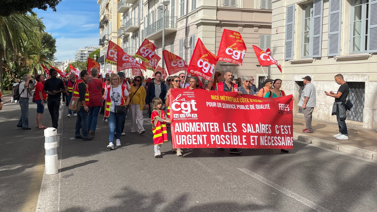 La guerre des chiffres sur la grève interprofessionnelle de ce mardi La guerre des chiffres sur la grève interprofessionnelle de ce mardi