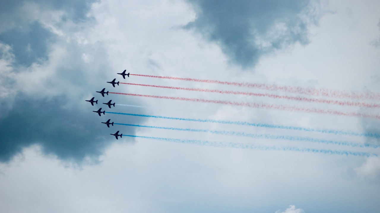 La Patrouille de France &agrave; Cannes ce mardi