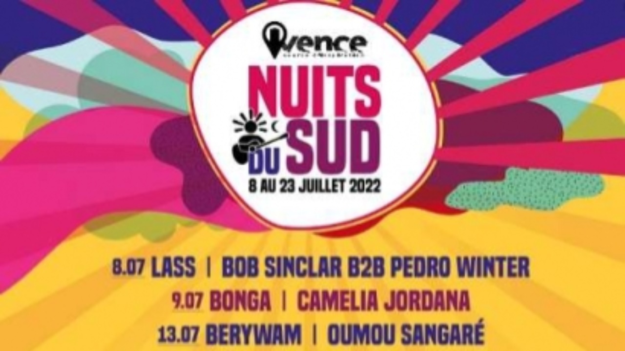 La programmation des Nuits du sud d&eacute;voil&eacute;e !