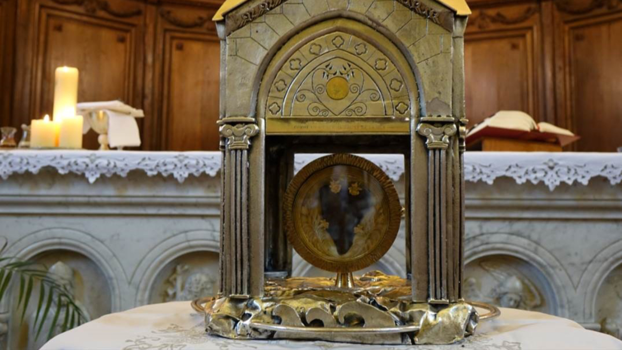 Le c&oelig;ur du Cur&eacute; d'Ars arrive dans les Alpes-Maritimes