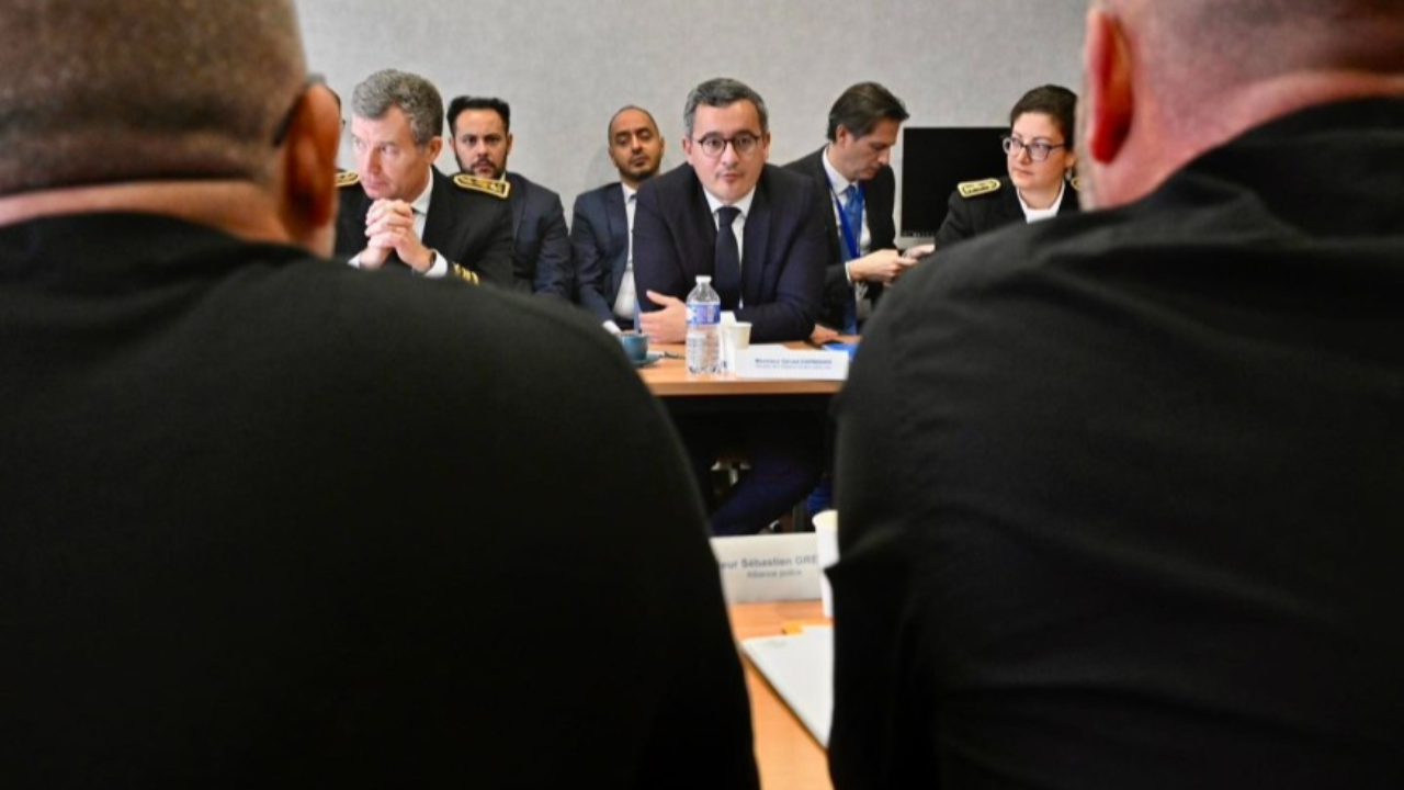 Le ministre de l'Intérieur en déplacement à Marseille Le ministre de l'Intérieur en déplacement à Marseille