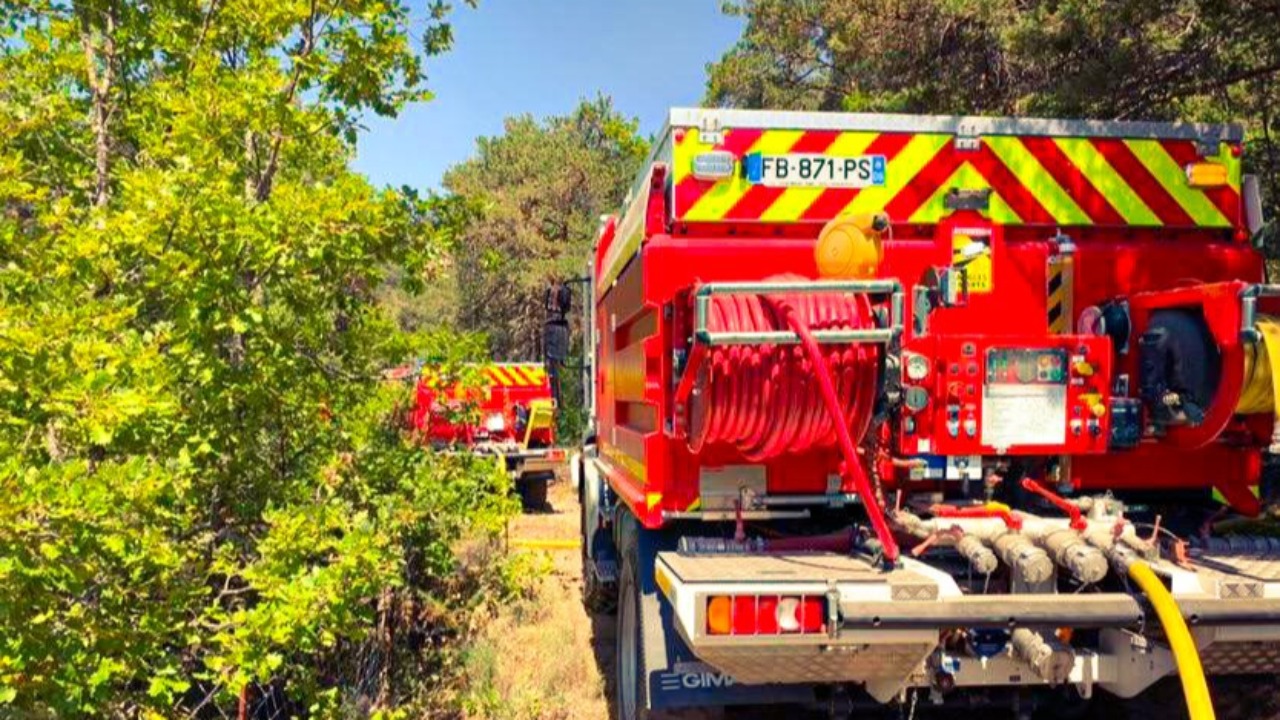 Les pompiers volontaires ni&ccedil;ois mis &agrave; disposition par la r&eacute;gion