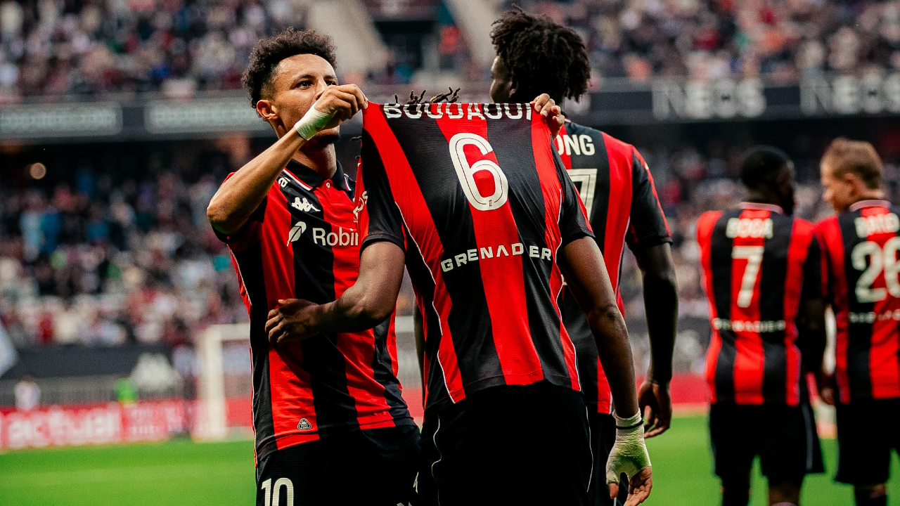 Ligue 1 : L&rsquo;OGC Nice domine l&rsquo;OL et s&rsquo;offre une victoire convaincante &agrave; l&rsquo;Allianz Riviera (3-2)