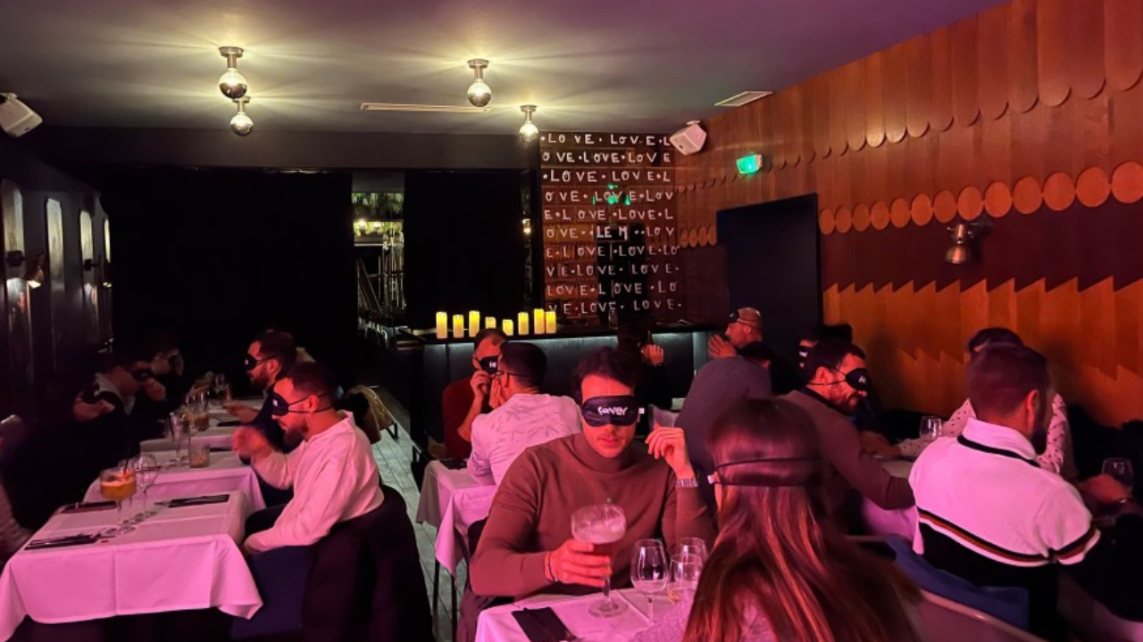 Nice : Manger dans le noir, une nouvelle expérience