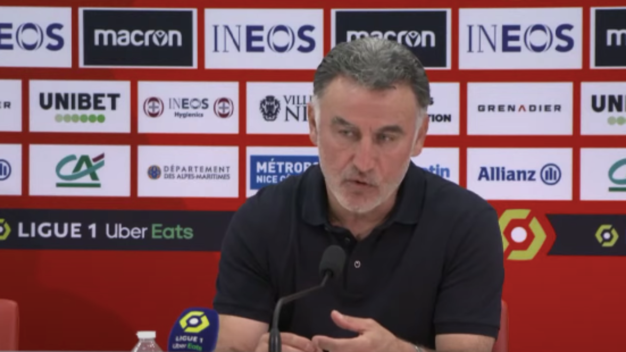 OGCN-ASM : Christophe Galtier m&eacute;fiant avant le derby