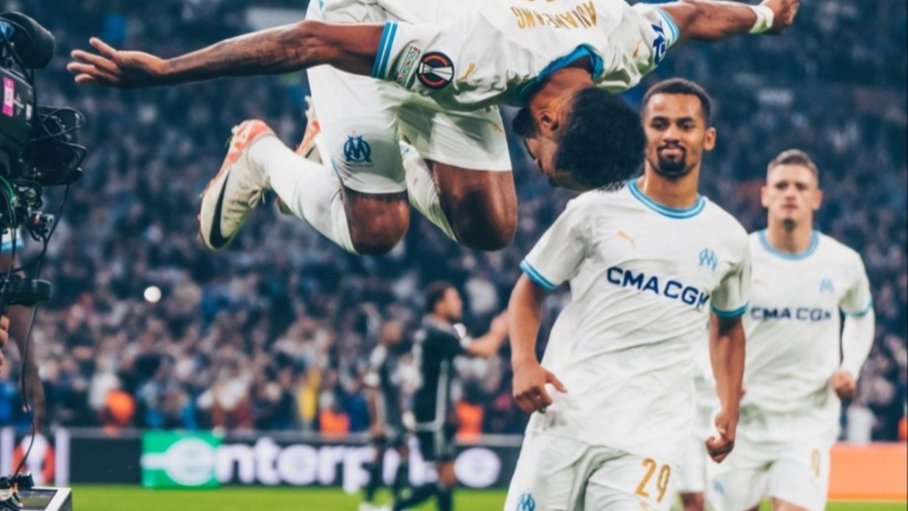 Olympique de Marseille : Pierre-Emerick Aubameyang encore dans la peau du héros Olympique de Marseille : Pierre-Emerick Aubameyang encore dans la peau du héros
